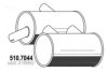 IVECO 8188862 Middle-/End Silencer